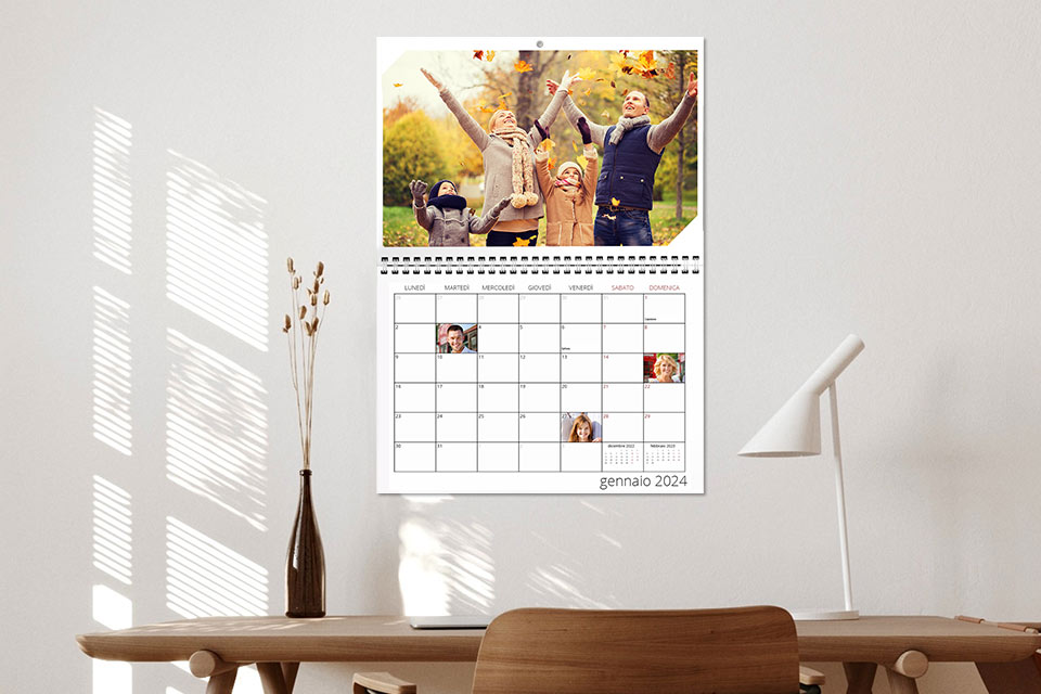 Giorni Personalizzati Big Calendario da parete multipagina mensile