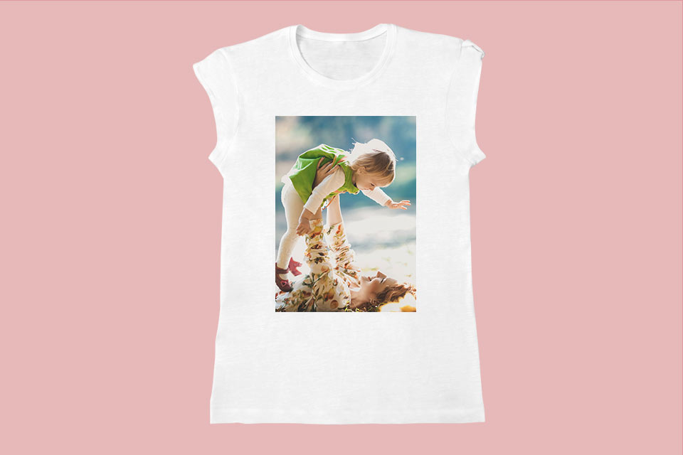 T-Shirt Fashion Donna Maglia per donna in cotone fiammato